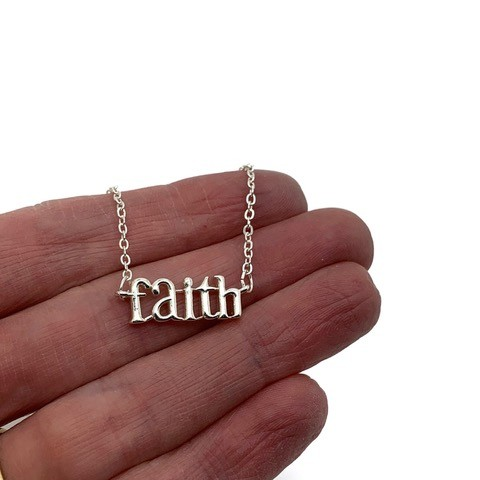 Newest Member Faith Necklace, , large image number 1
