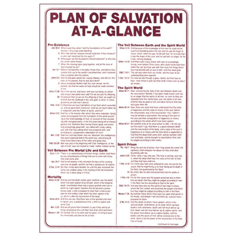 At A Glance Plan of Salvation, , large image number 0