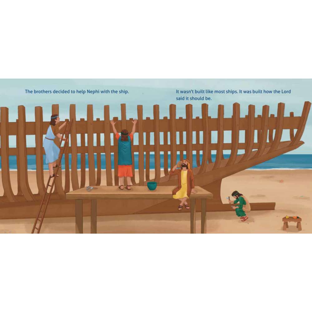Nephi Builds a Ship, , large image number 2