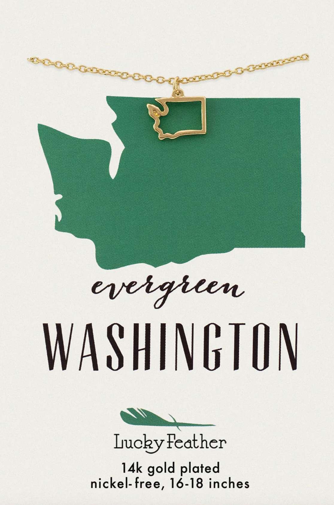 Washington State Necklace