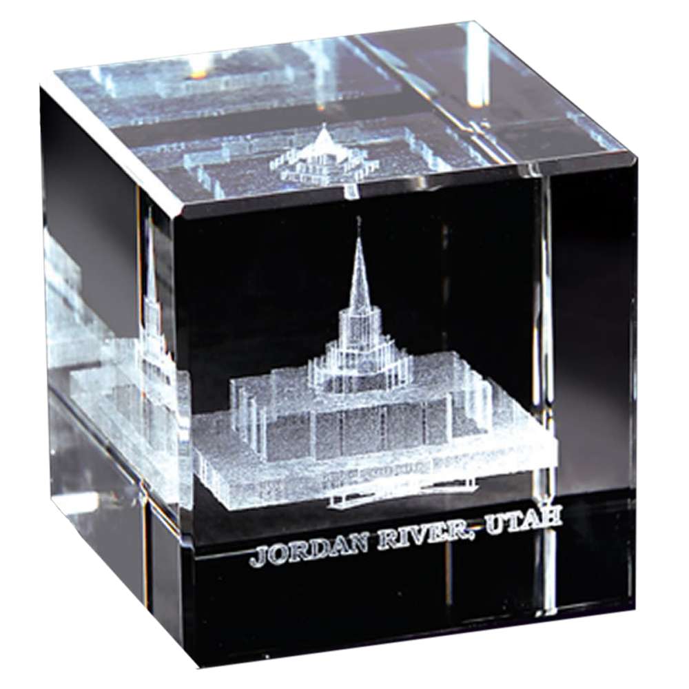 Crystal Cube Jordan River Utah Temple, , large image number 0