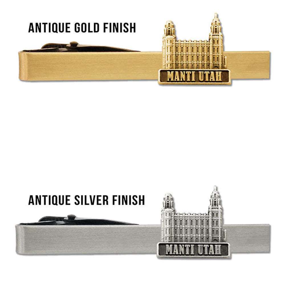 Manti Temple Tie Bar, , large image number 2