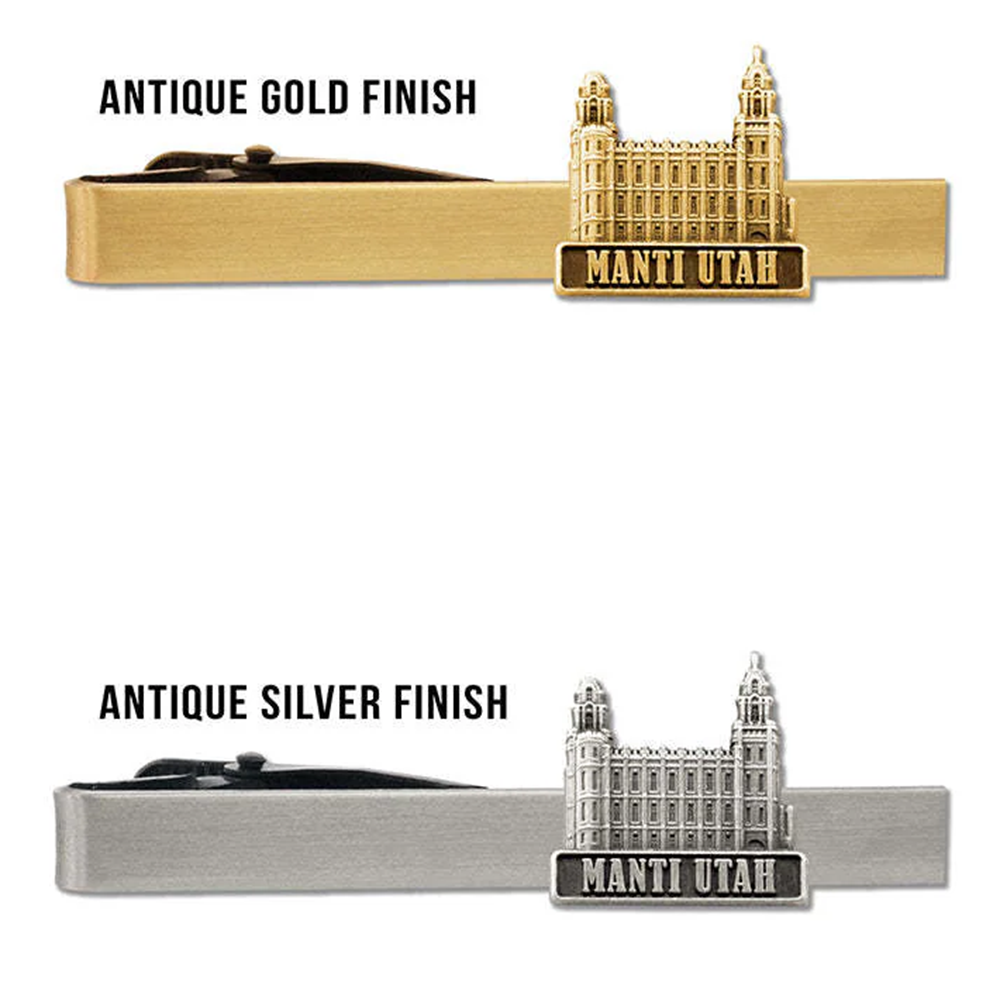 Manti Temple Tie Bar, , large image number 2