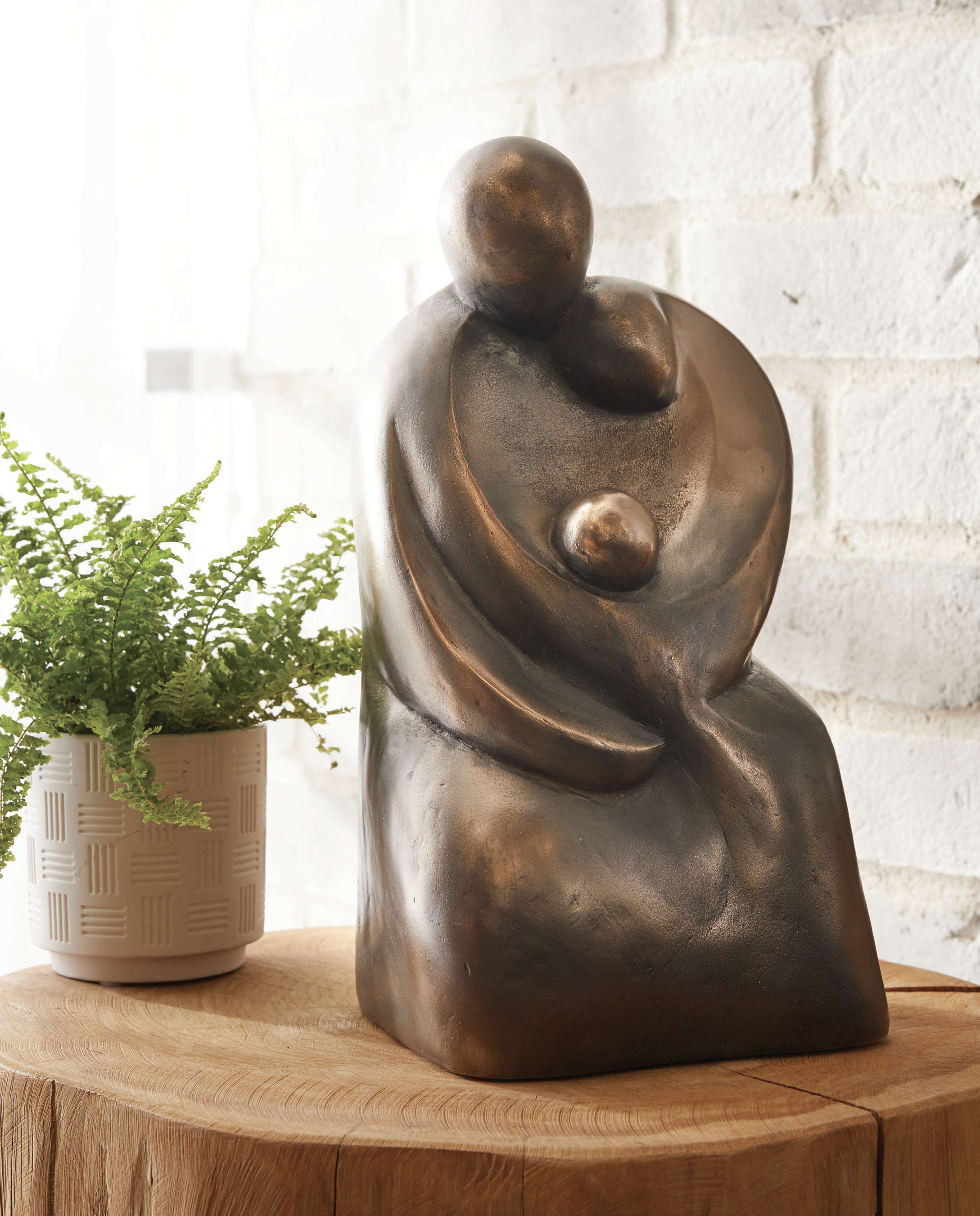 The Family Statue (12" Cold Cast Bronze), , large image number 2