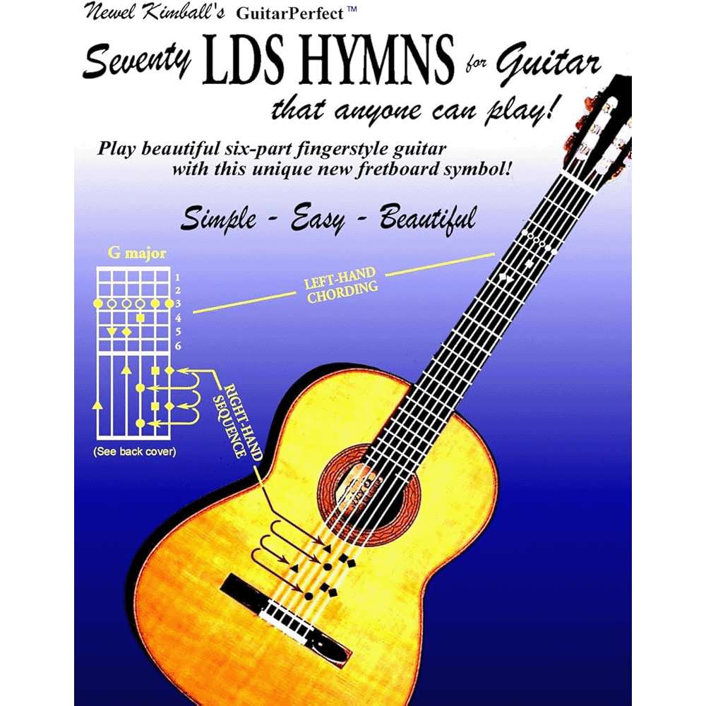 Seventy LDS Hymns for Guitar, , large image number 0
