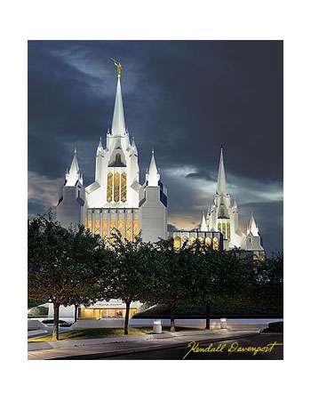 San Diego Temple: Ascending (8x10 Print), , large image number 0