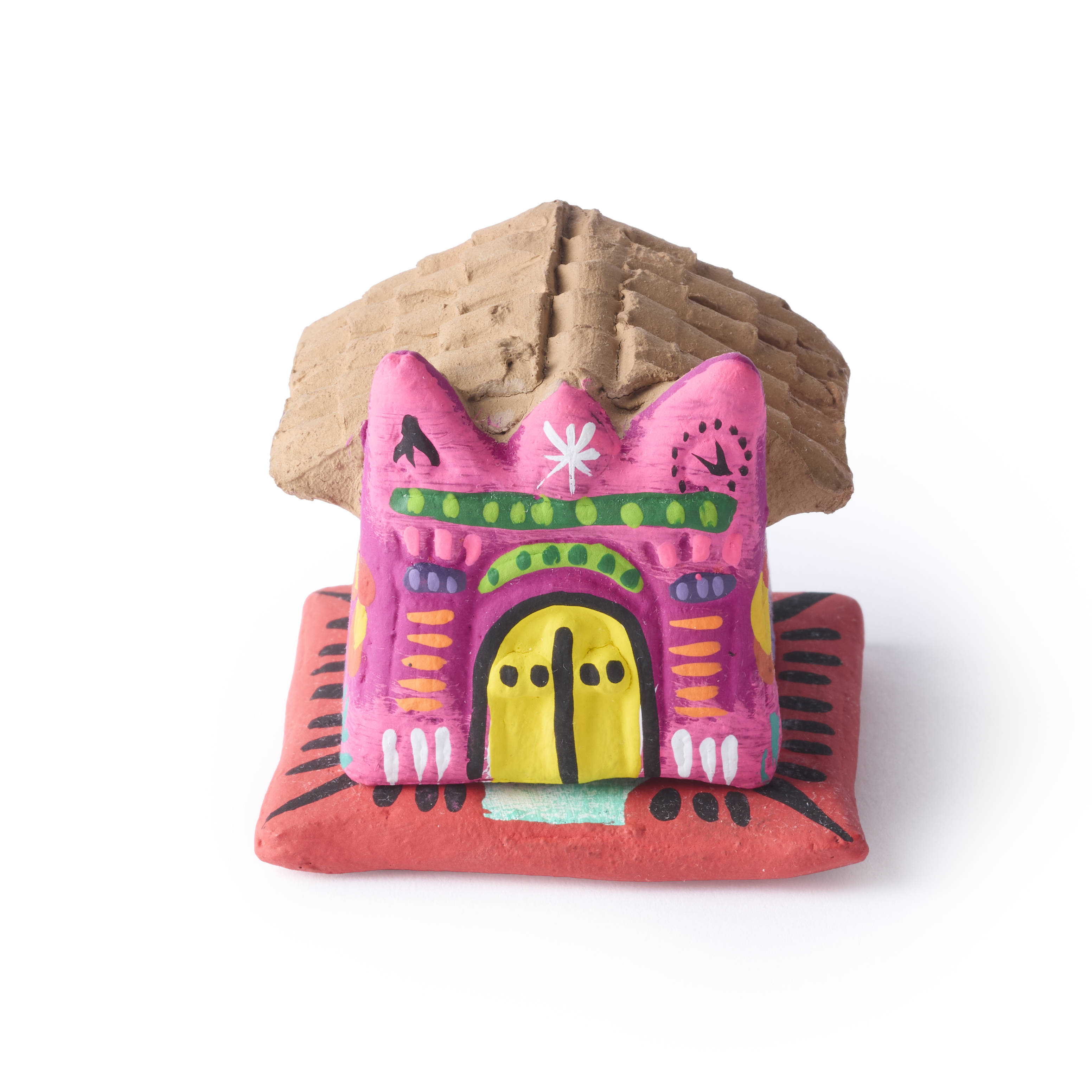 Guatemala Pink House Nativity