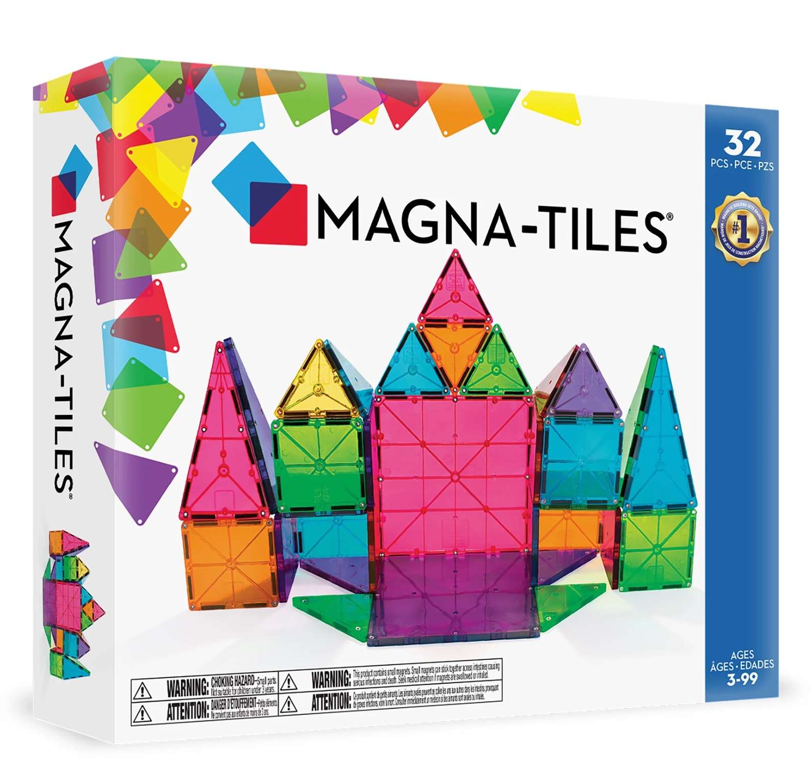 Magna Tiles Classic 32 Piece Set, , large image number 0