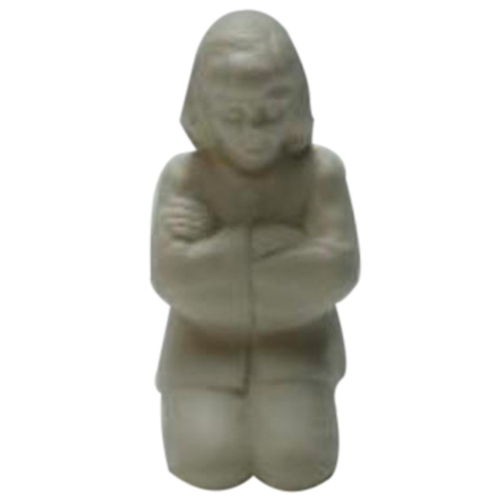 Big Sister in Prayer Figurine (Porcelain), , large image number 0