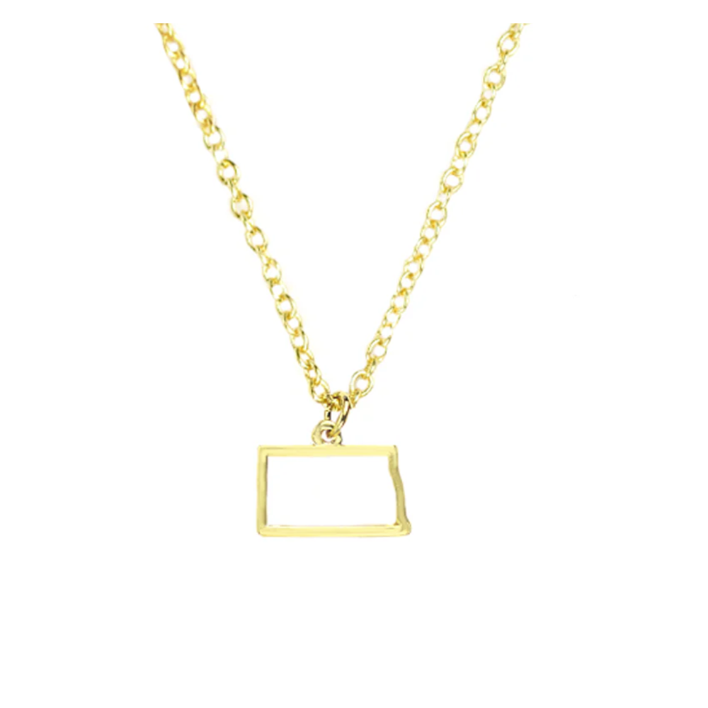North Dakota State Necklace, , large