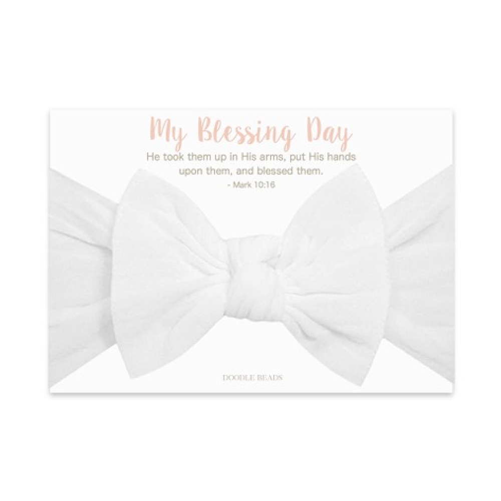 My Blessing Day Baby Nylon Headband,  My Blessing Day Baby Nylon Headband