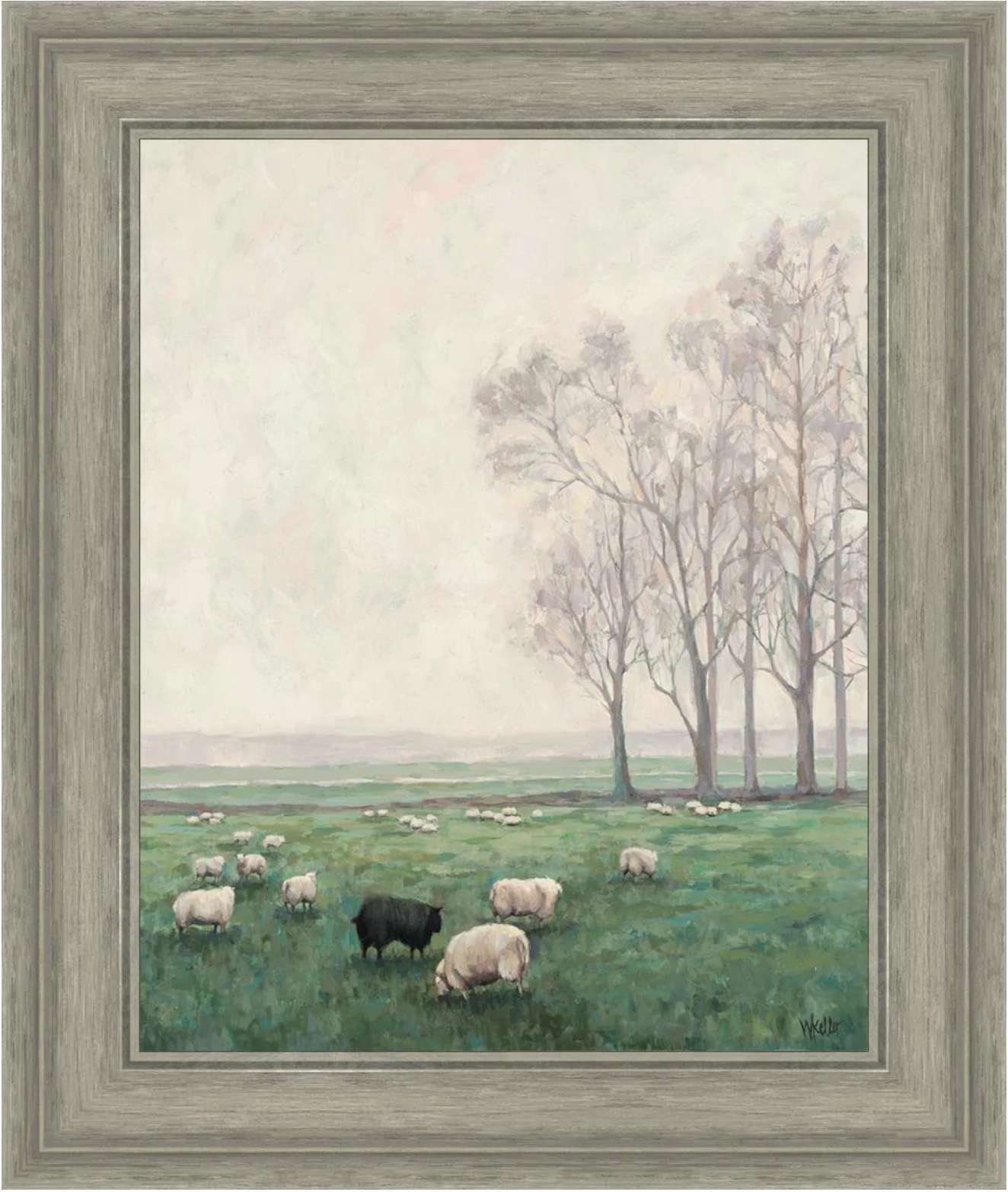 Back to the Fold (25.75x 21.75 Framed Paper Print)