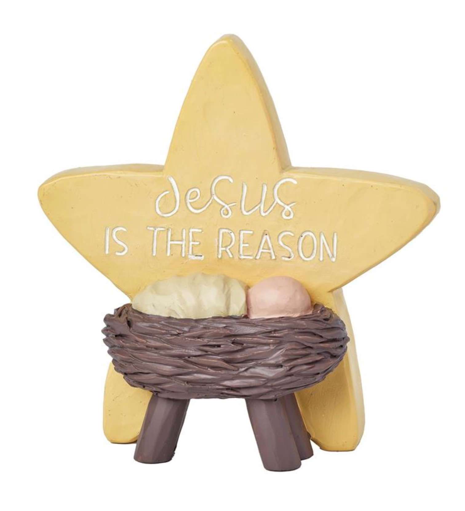"Jesus Is the Reason" Star Manger Nativity