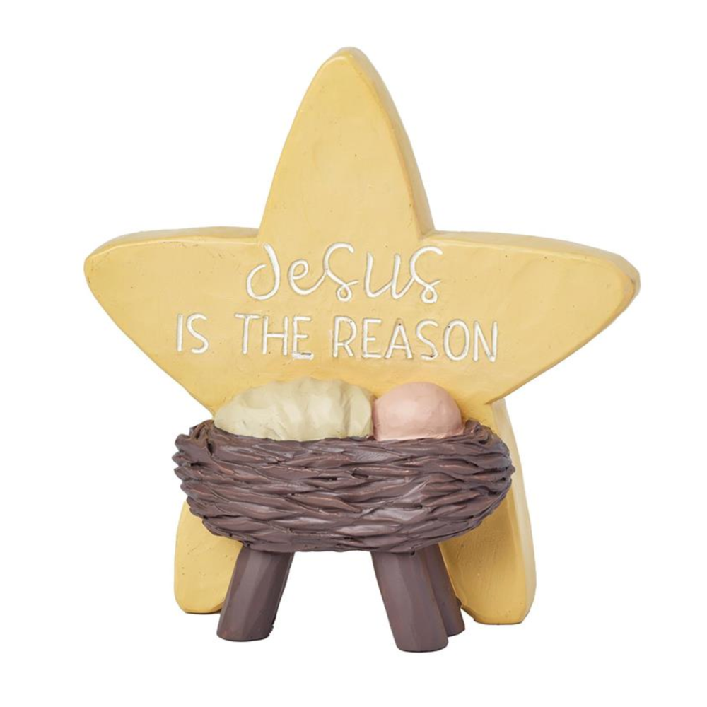 "Jesus Is the Reason" Star Manger Nativity, , large image number 0
