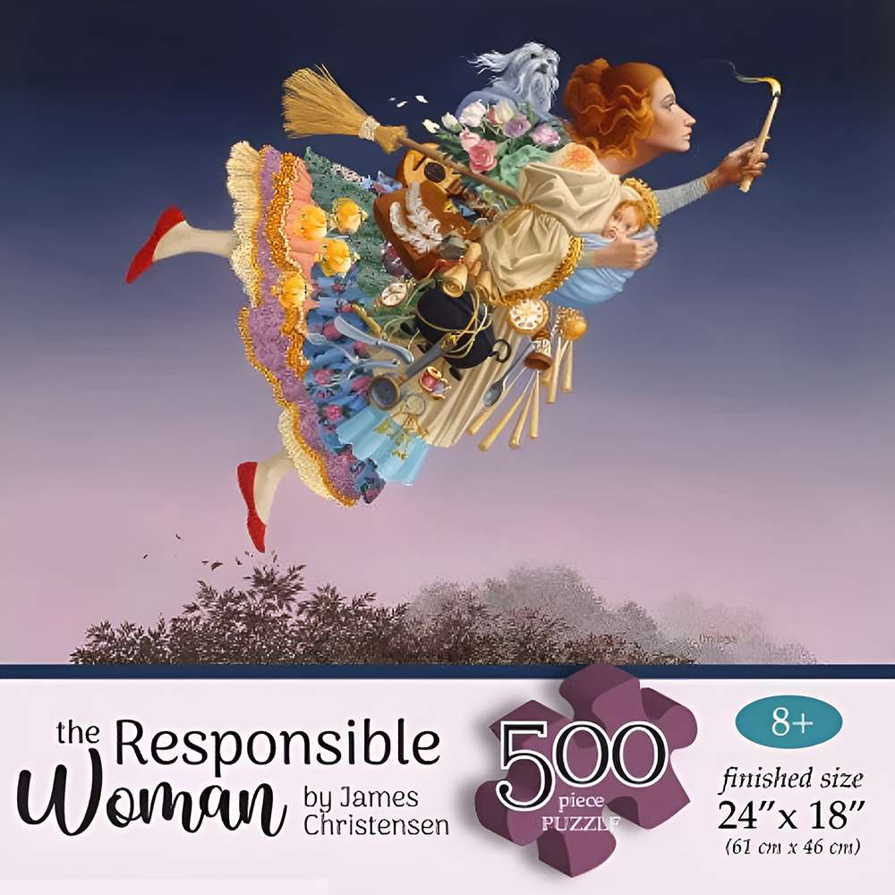The Responsible Woman 500 Piece Puzzle, , large image number 0