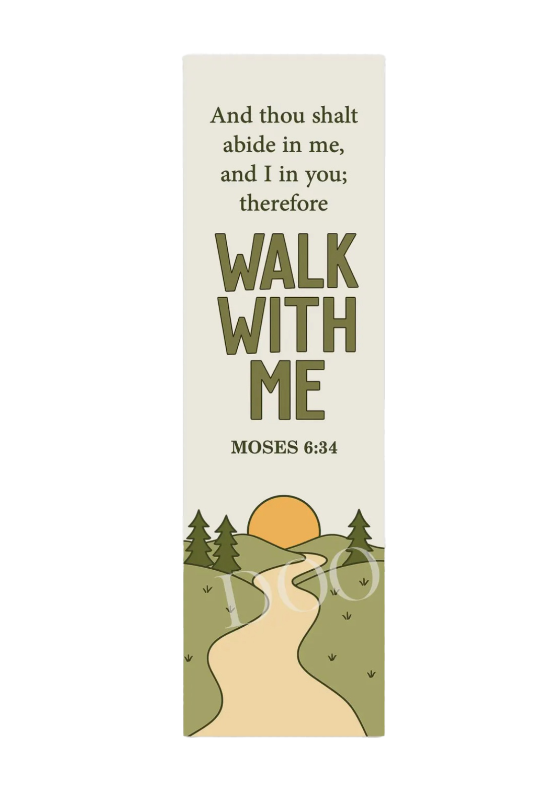 2026 Youth Theme Walk with Me Mountain Path Bookmark