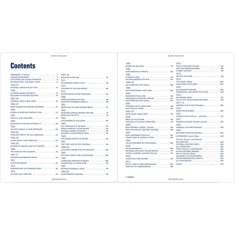 100 Years of BYU Football, , large