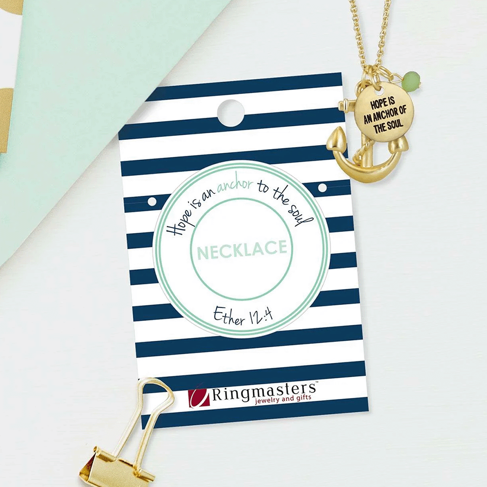 Hope Is an Anchor to the Soul Necklace, , large image number 1