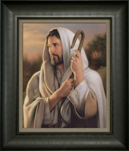 The Good Shepherd (24x28 Framed Canvas), , large image number 0