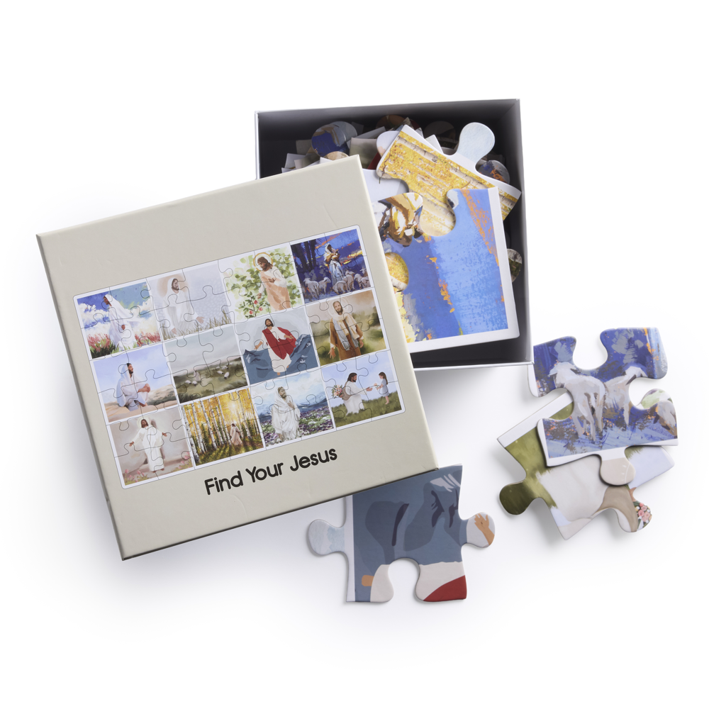 Find Your Jesus 48 Piece Floor Puzzle , , large