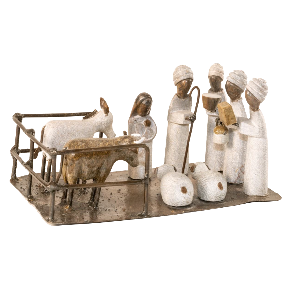 Zimbabwe Manger Scene Nativity, , large image number 0