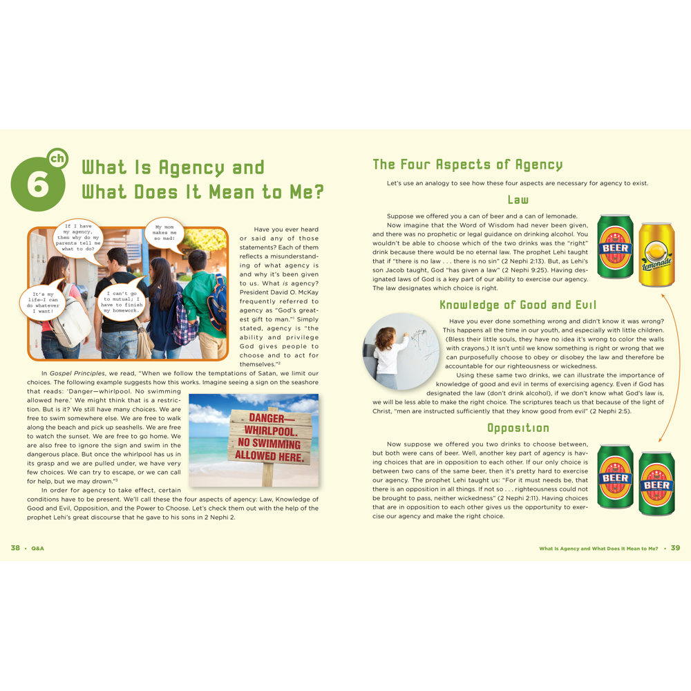 Q&A: Common Questions and Powerful Answers for LDS Youth, , large