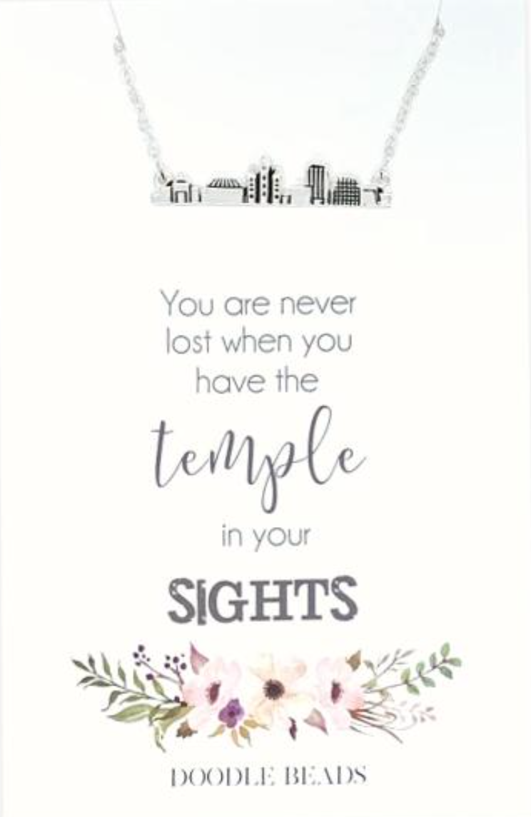 Salt Lake Temple Never Lost Necklace