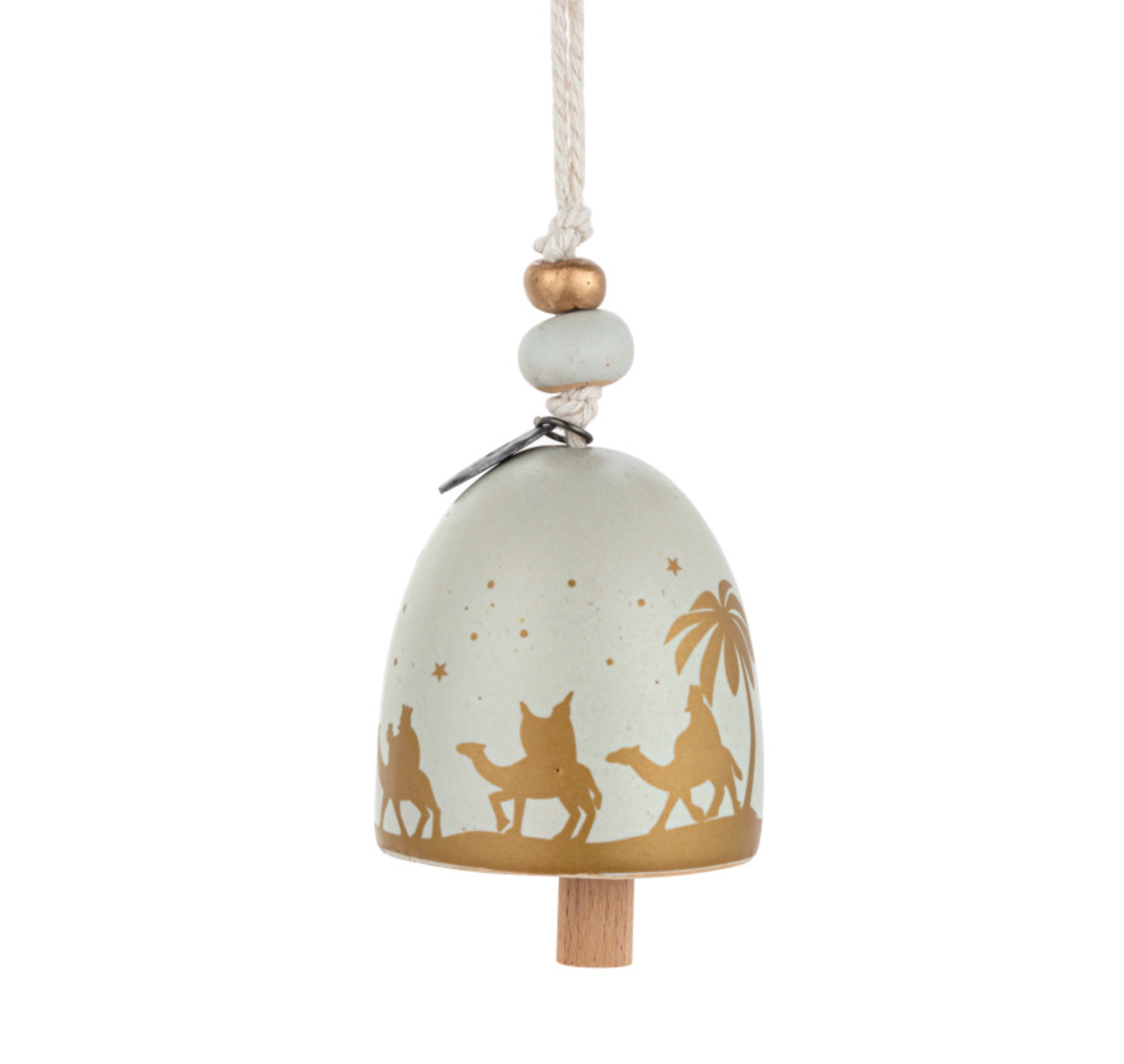 Mini Holiday Bell Nativity Ornament, , large image number 2