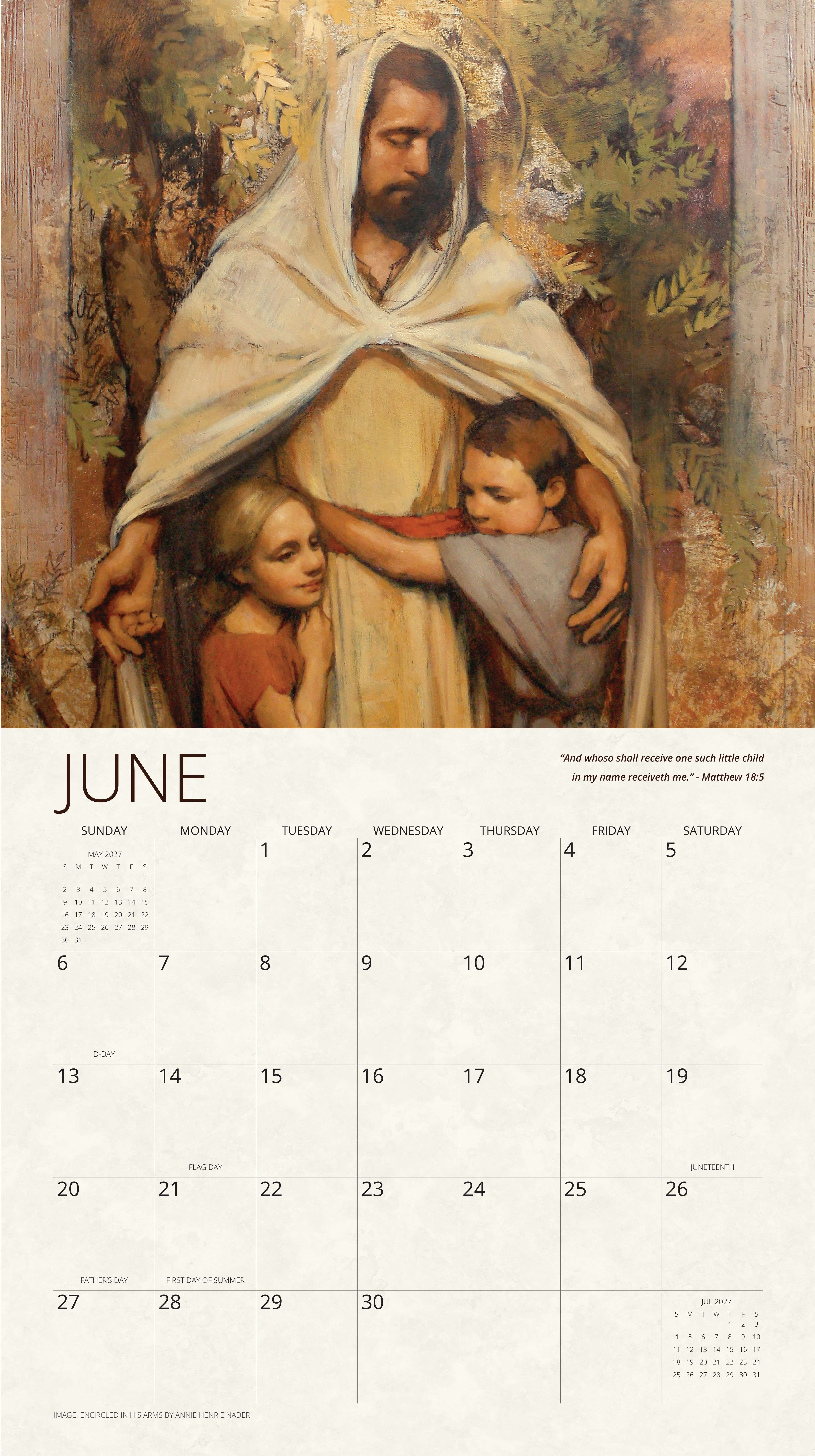 2027 Arm of Mercy Wall Calendar, , large image number 4