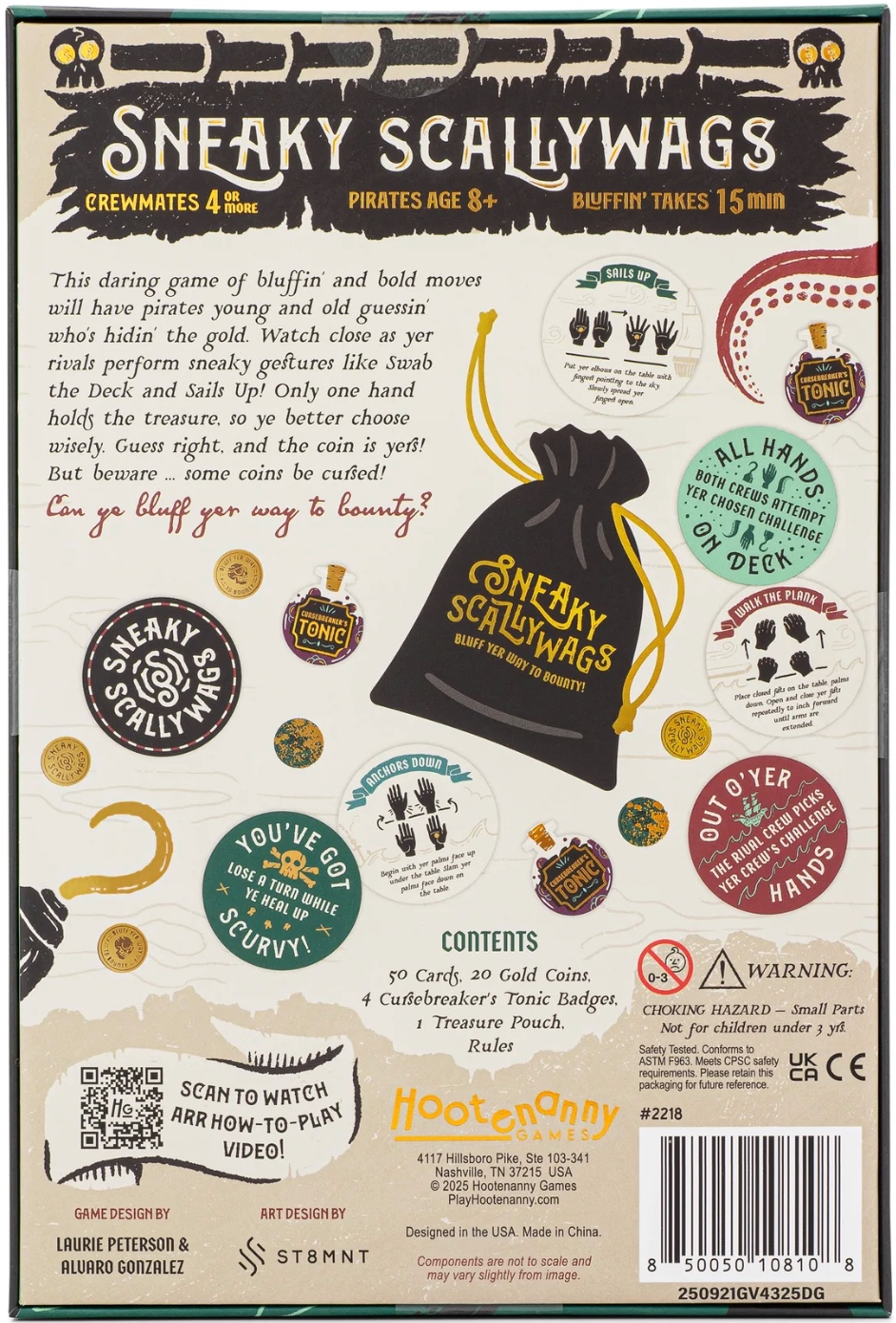 Sneaky Scallywags Game, , large image number 2