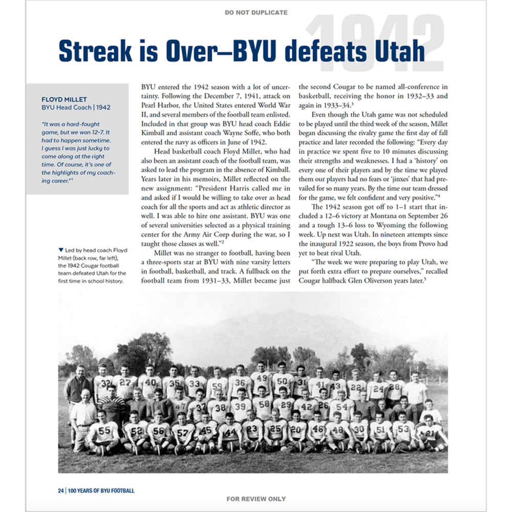 100 Years of BYU Football, , large image number 2