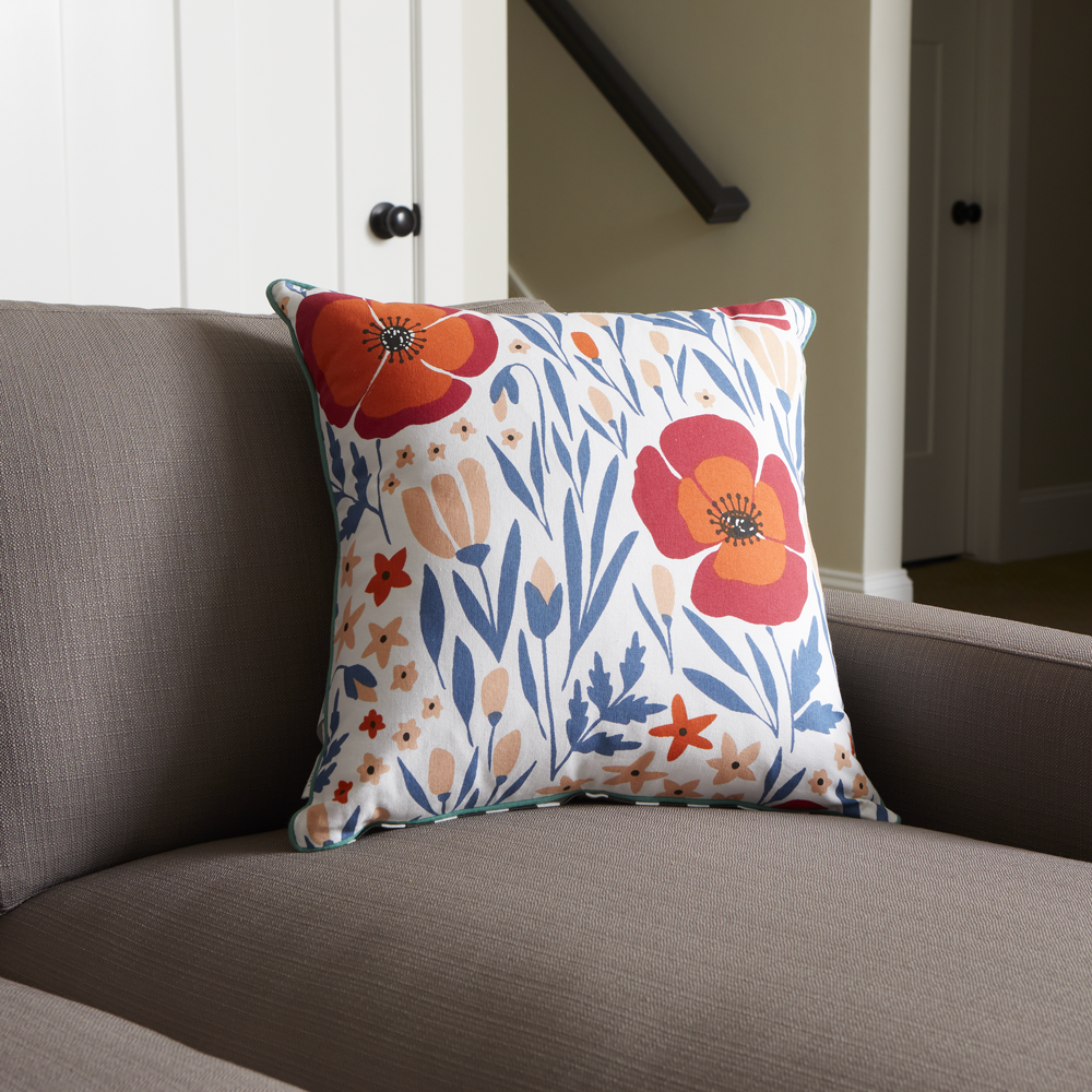 Floral Double Sided Pillow, , large image number 5