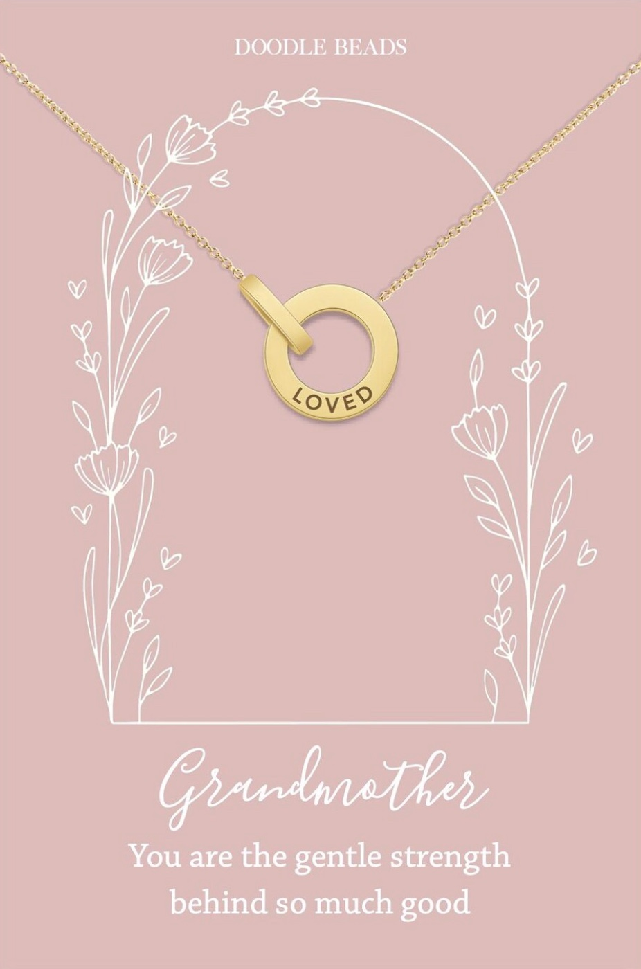 Grandmother Interlocking Ring Necklace