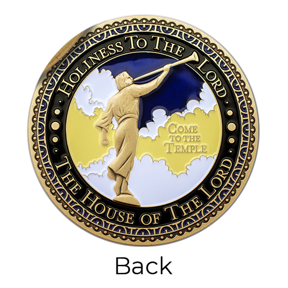 Meridian Idaho Temple Medallion, , large