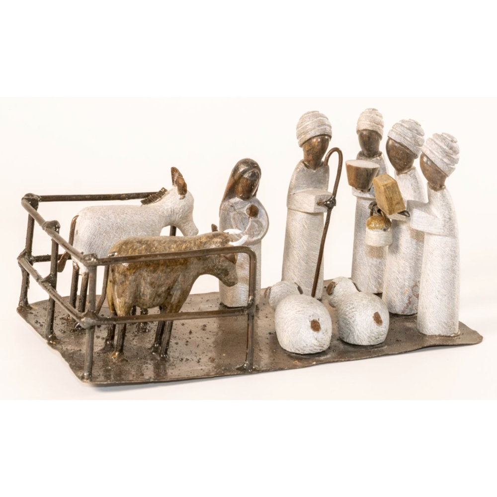 Zimbabwe Manger Scene Nativity, , large image number 1