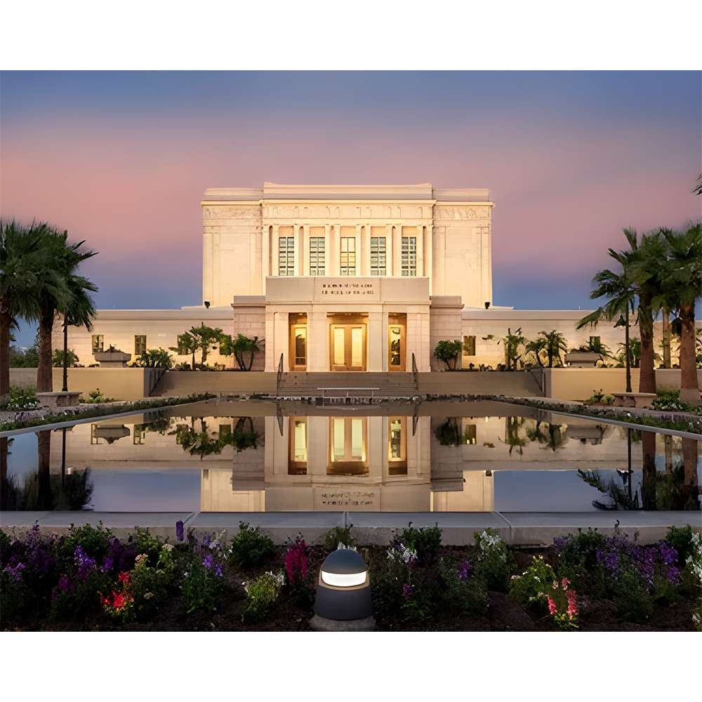 Mesa Temple Eternal Reflections 8x10 Print