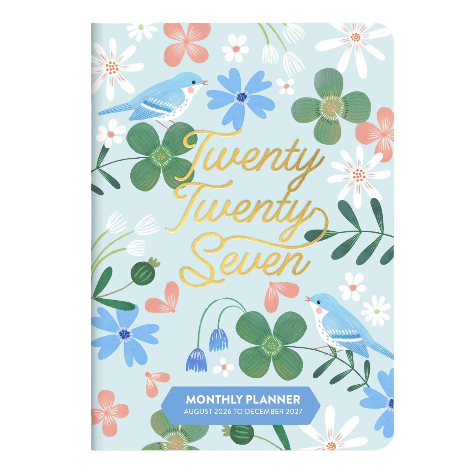 2027 Birds and Blooms 17-Month Pocket Planner