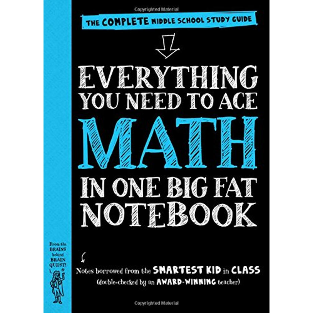 Everything You Need to Ace Math in One Big Fat Notebook, , large image number 0