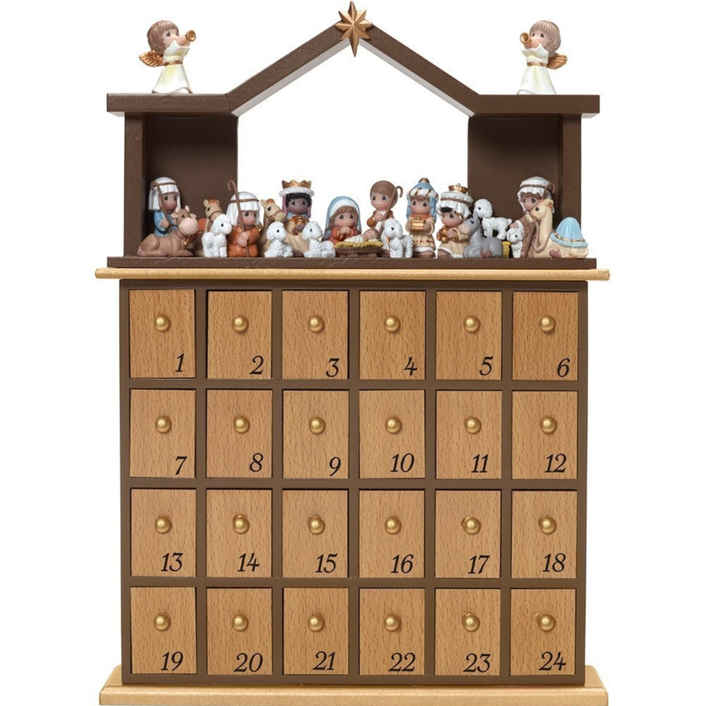 Precious Moments Nativity Advent Calendar,  Precious Moments Nativity Advent Calendar