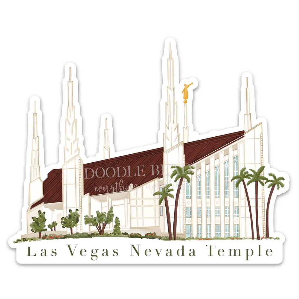 Las Vegas Temple Sticker