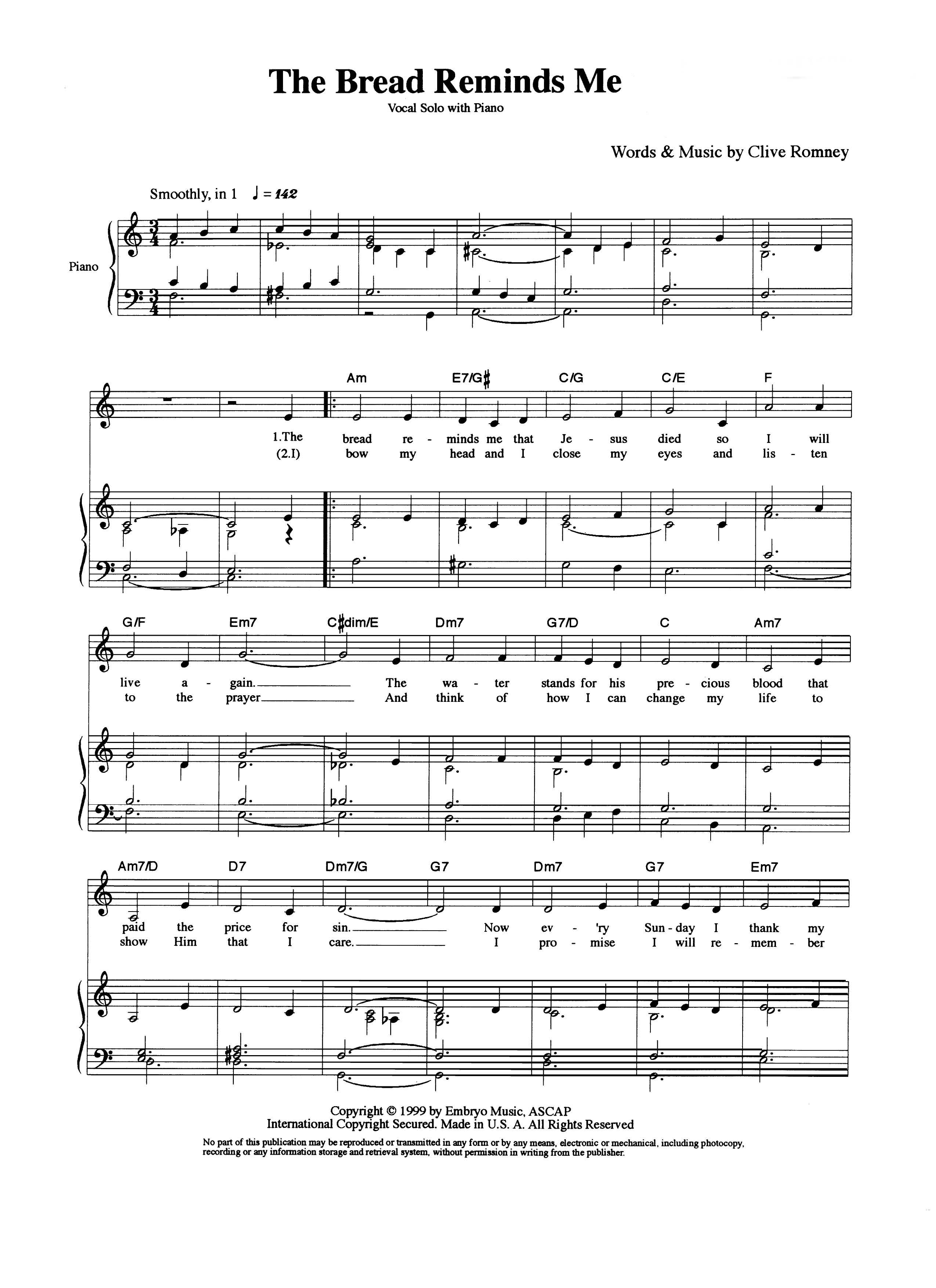 The Bread Reminds Me