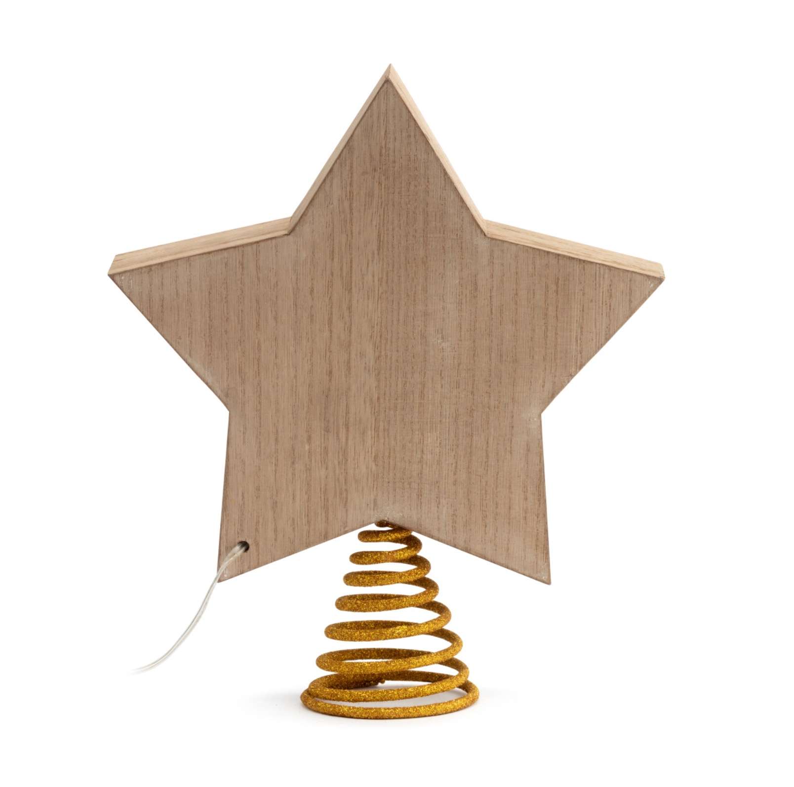 Light-up Silhouette Wood Nativity Star Topper, , large image number 4