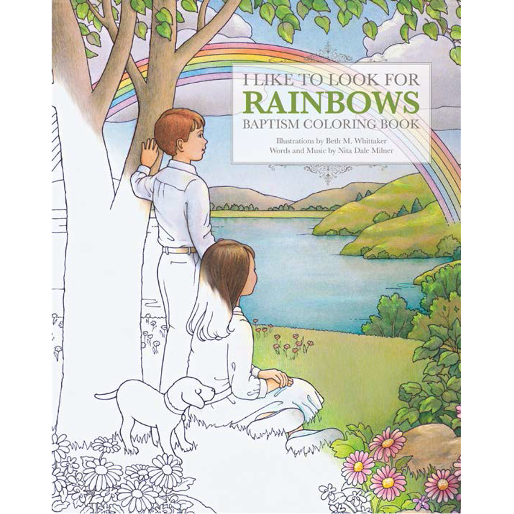 I Like to Look for Rainbows Baptism Coloring Book,  I Like to Look for Rainbows Baptism Coloring Book