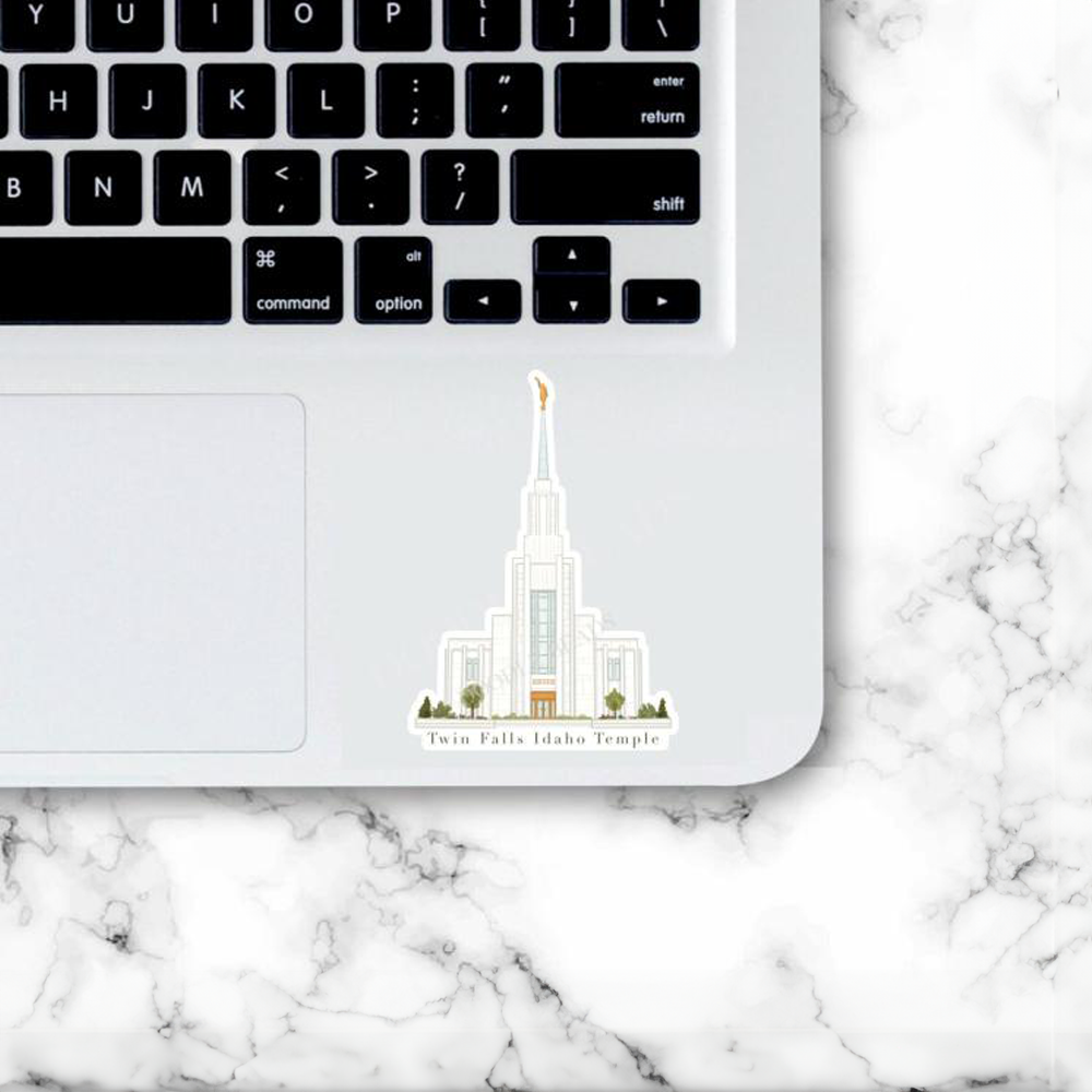 Twin Falls Temple Sticker, , large image number 2