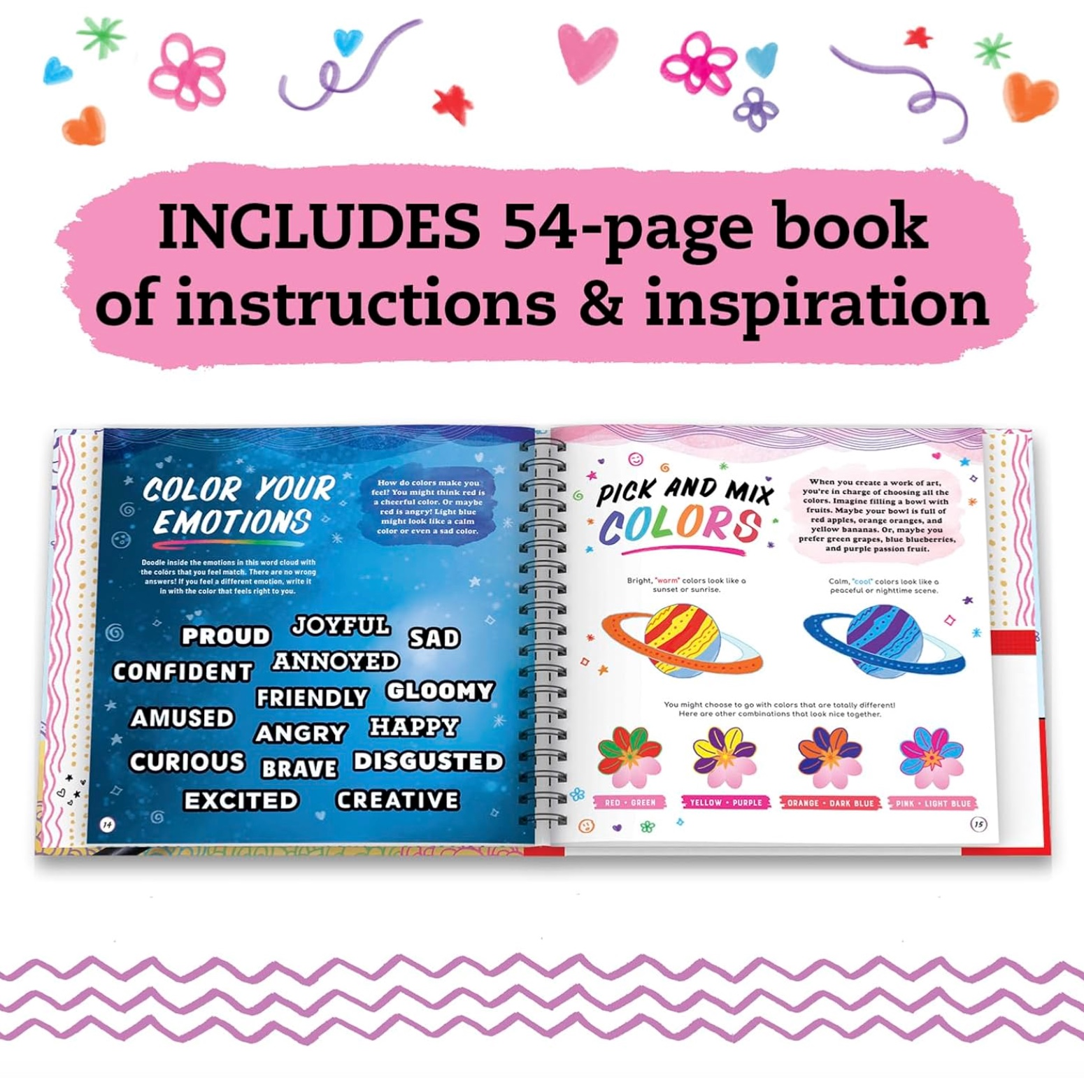 Brush Pen Doodles Craft Kit, , large image number 3