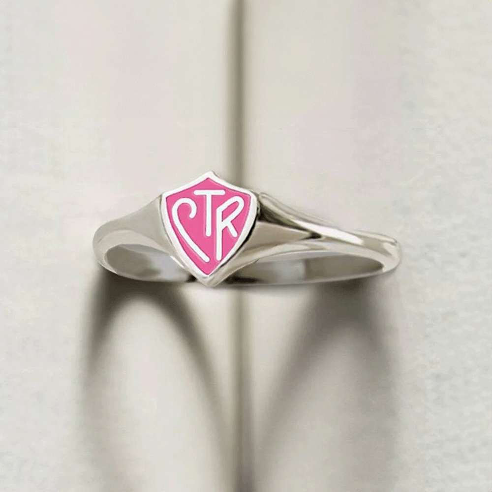 Pink Mini CTR Ring, , large image number 2