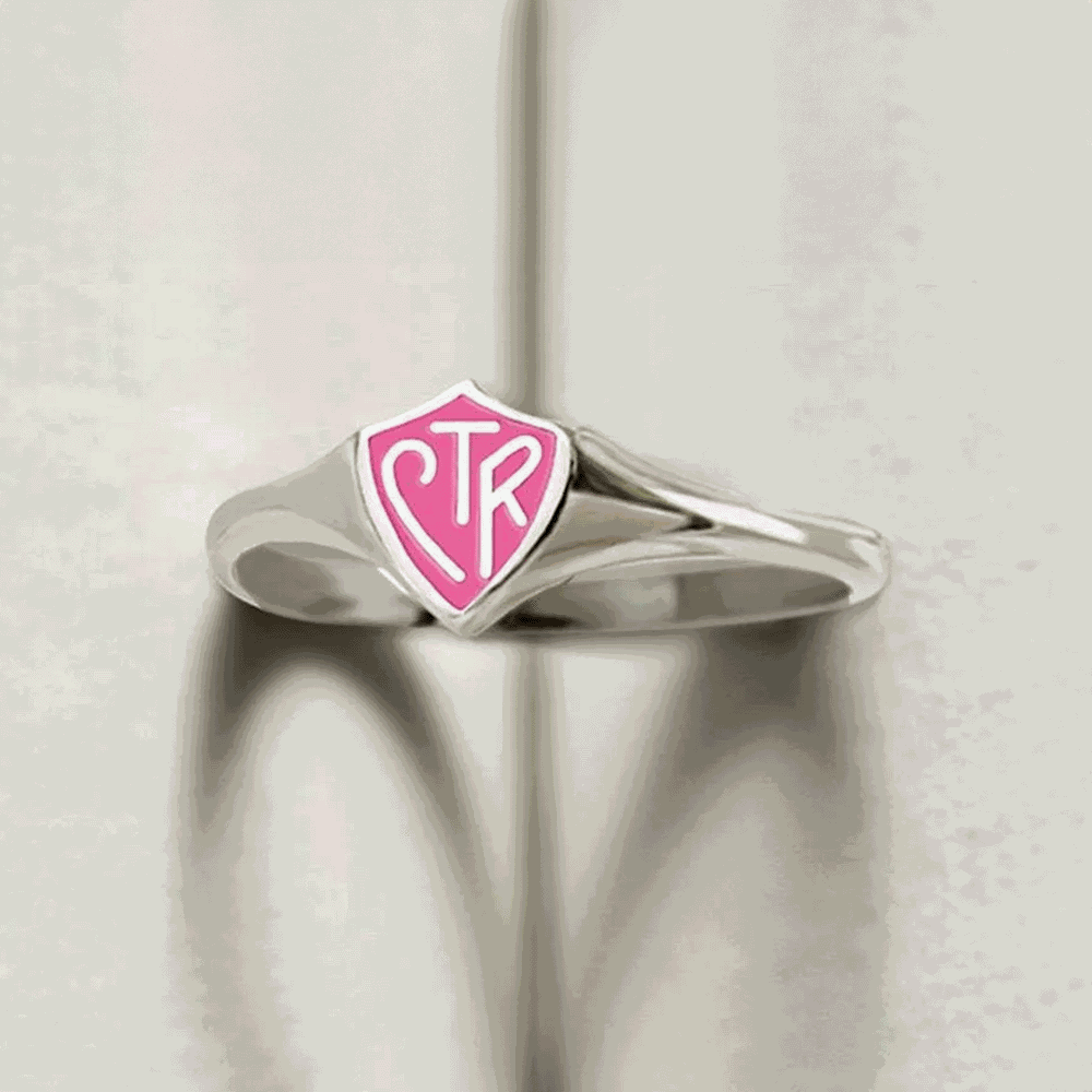 Pink Mini CTR Ring, , large image number 2