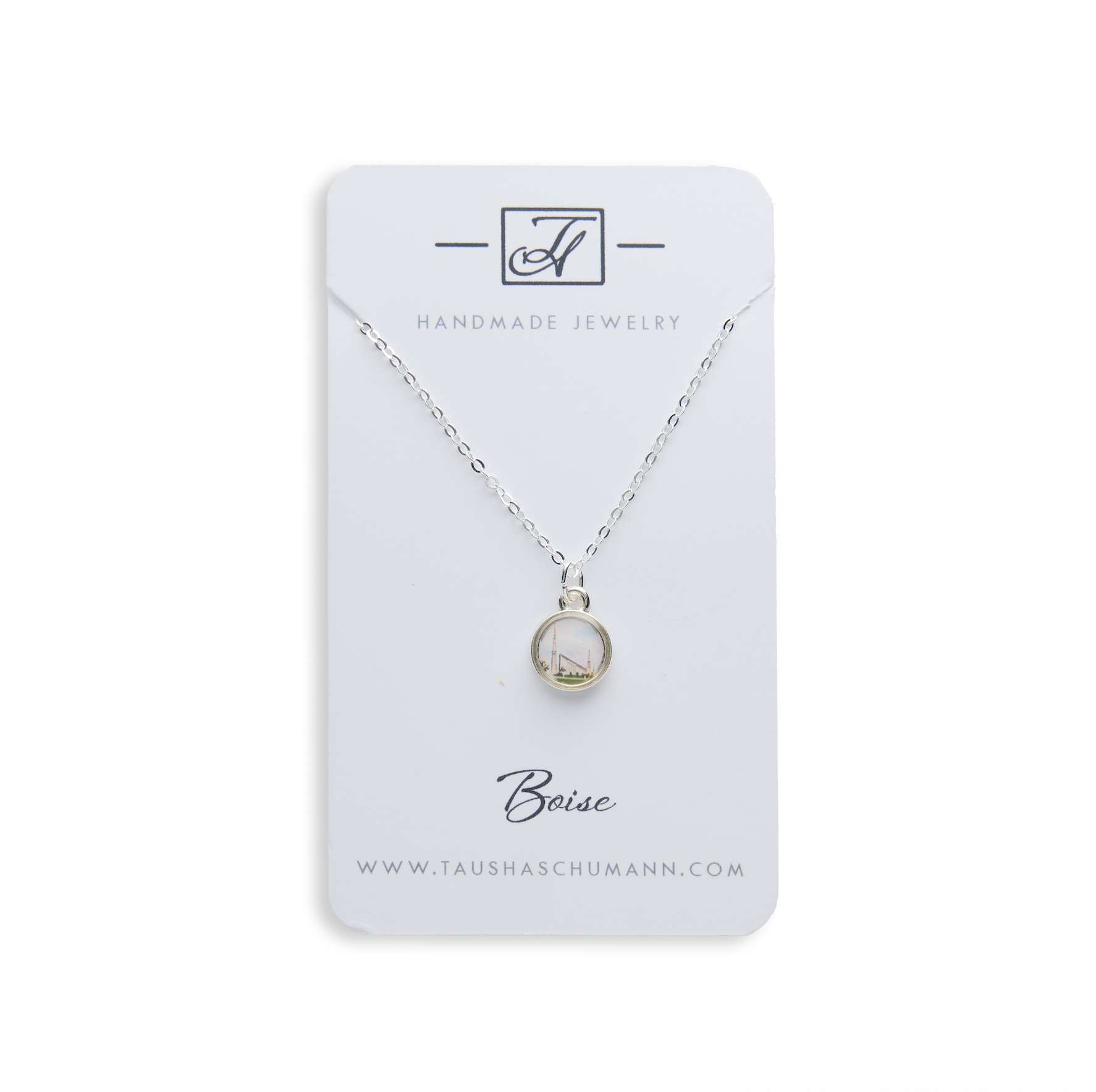 Boise Idaho Temple Necklace