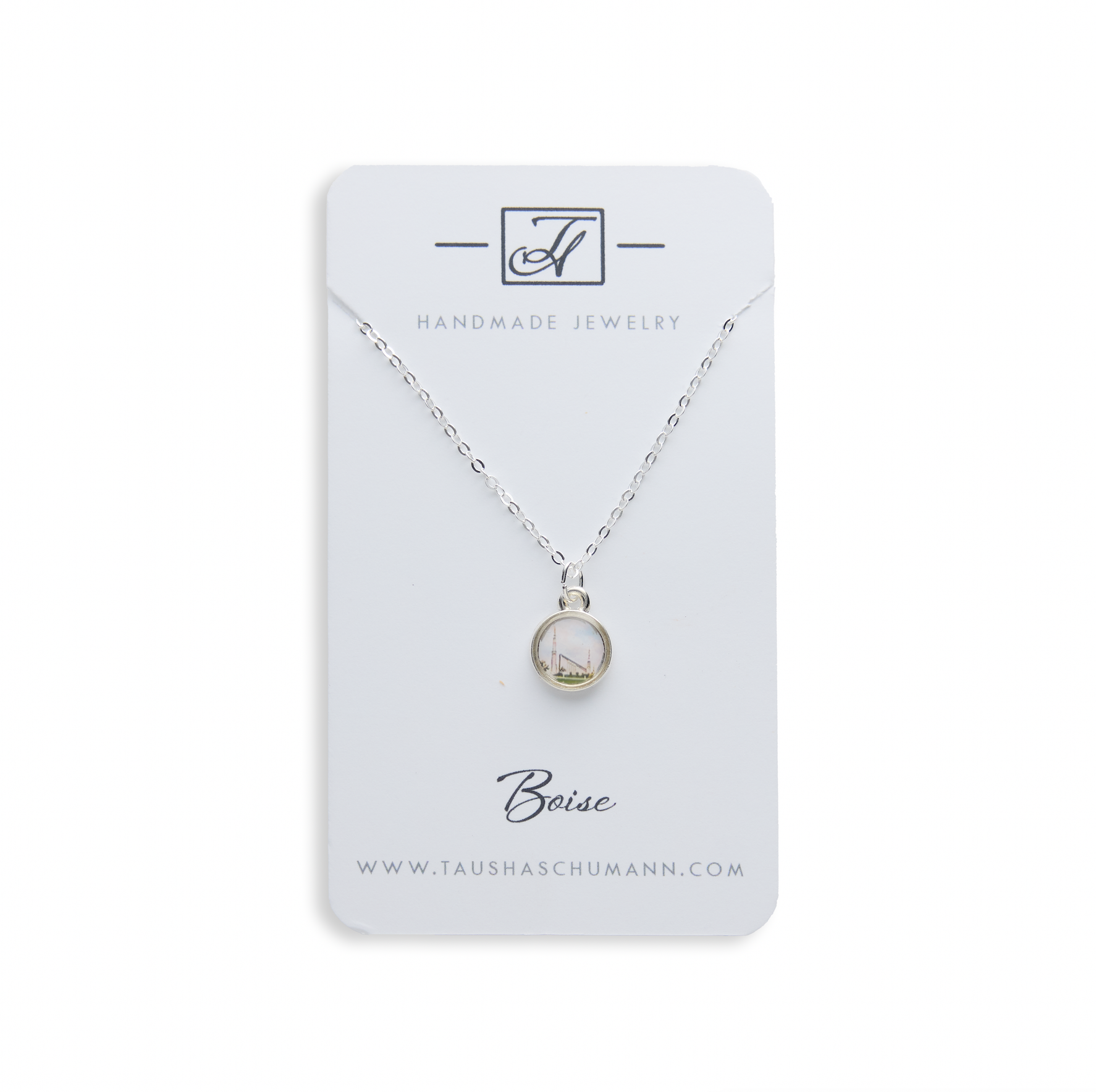 Boise Idaho Temple Necklace