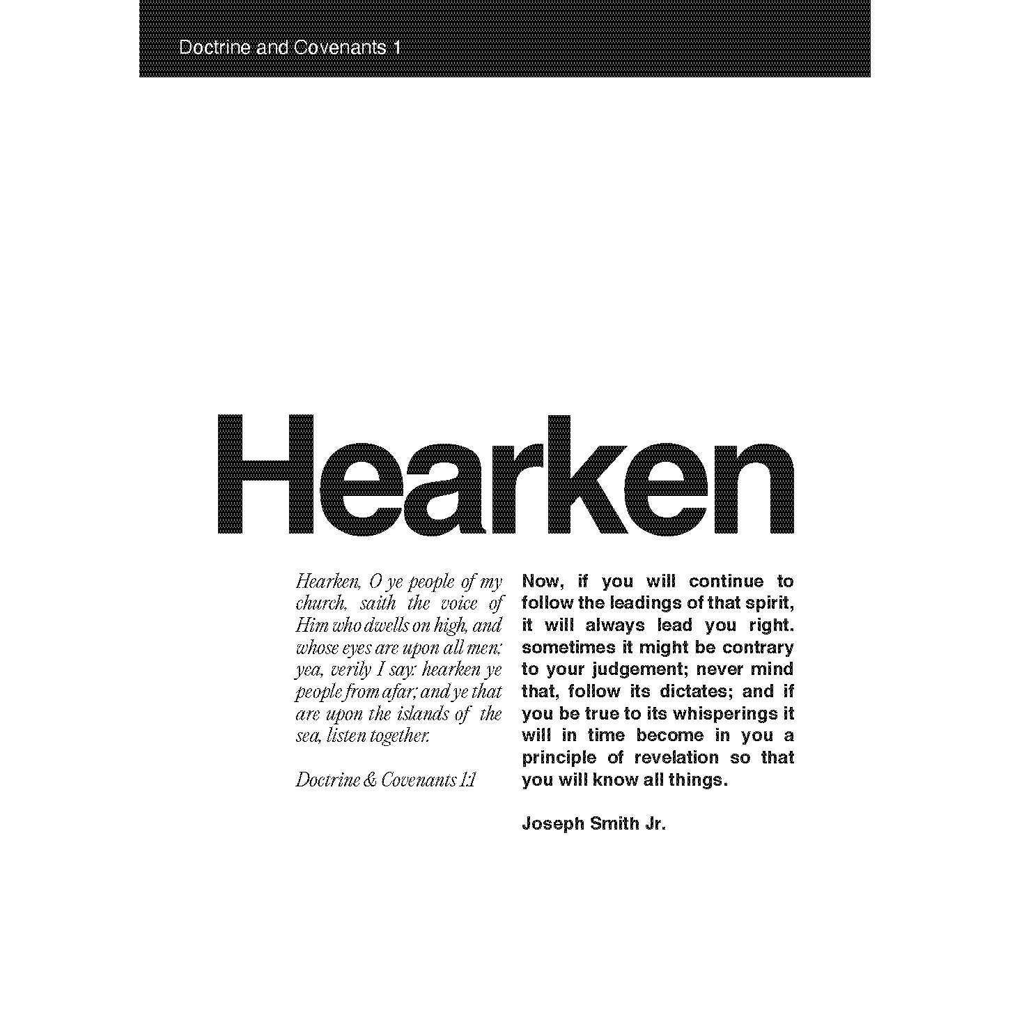 Don't Miss This Doctrine and Covenants 2025 Poster Set with Stand, , large image number 4